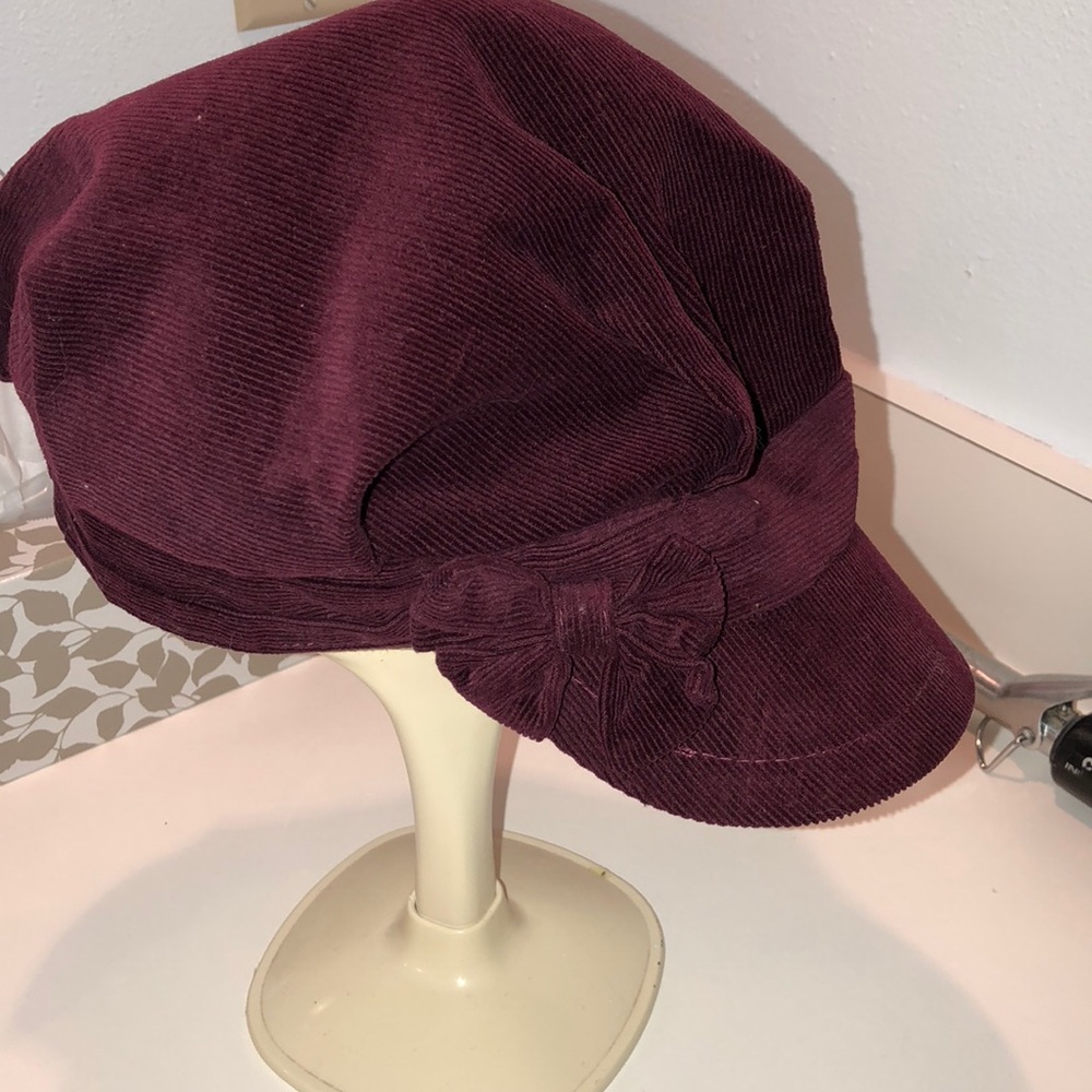 Corduroy hat